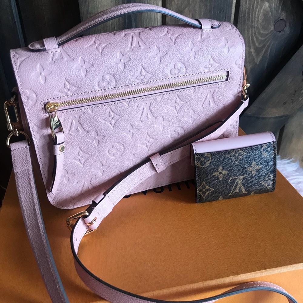 Sold❤️Louis Vuitton Metis Rose Pink Mono Crossbody - Picture 3 of 8